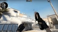 Pop a Molotov or frag over the Salon to clear New Car on Dust 2 in CS: GO (Image via Valve)